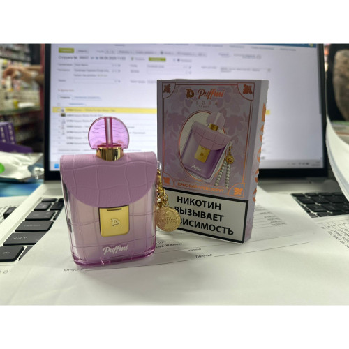 Puffmi Flora 25000 original (Лаймово - Мятный Энергетик)