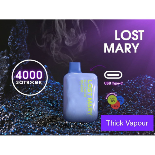 LOST MARY OS 4000 ORIGINAL (Ледяная клубника)