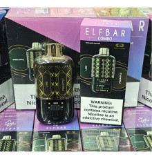 ELFBAR COMBO 25000 ORIGINAL (Green grape - Grape)
