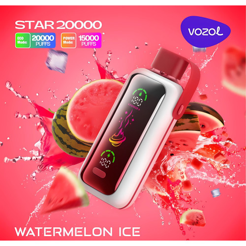 VOZOL STAR 26000/20000 англ. ORIGINAL (Double apple ice)