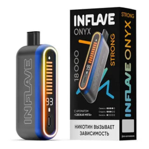 INFLAVE ONYX 18000 Strong ORIGINAL (Кислое зеленое яблоко)