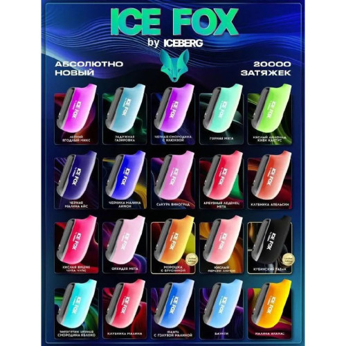 ICE FOX BY ICEBERG 20000 original