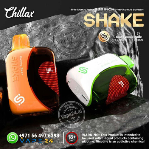 Chillax Shake 25000 original (Клубника черная смородина)