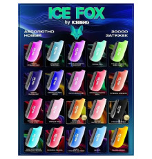 ICE FOX BY ICEBERG 20000 original (АРБУЗНЫЙ ЛЕДЕНЕЦ МЯТА)
